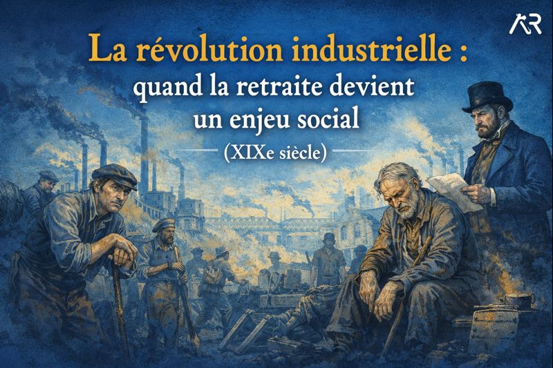 La révolution industrielle : quand la retraite devient un enjeu social (XIXe siècle)