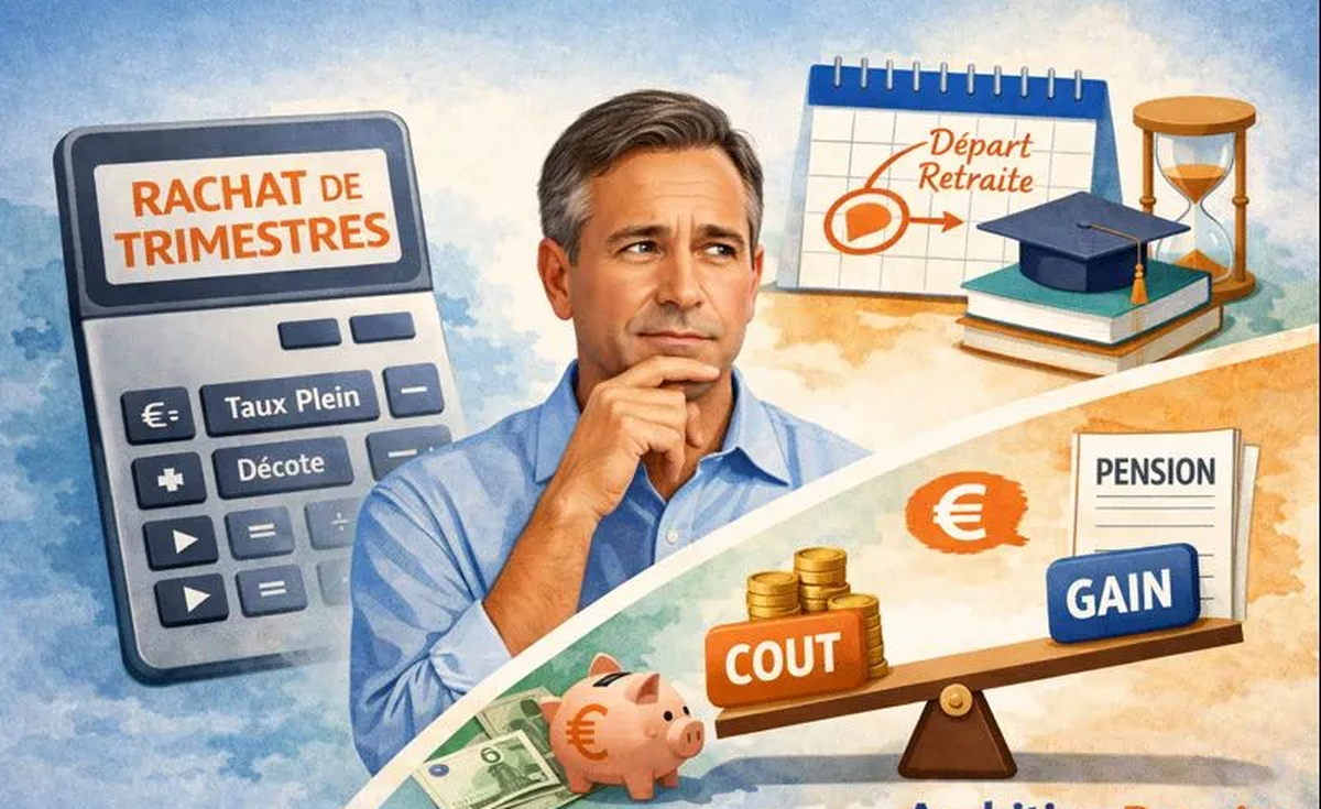 Rachat de trimestres salarié : quand le faire, combien ça coûte, et si c’est rentable