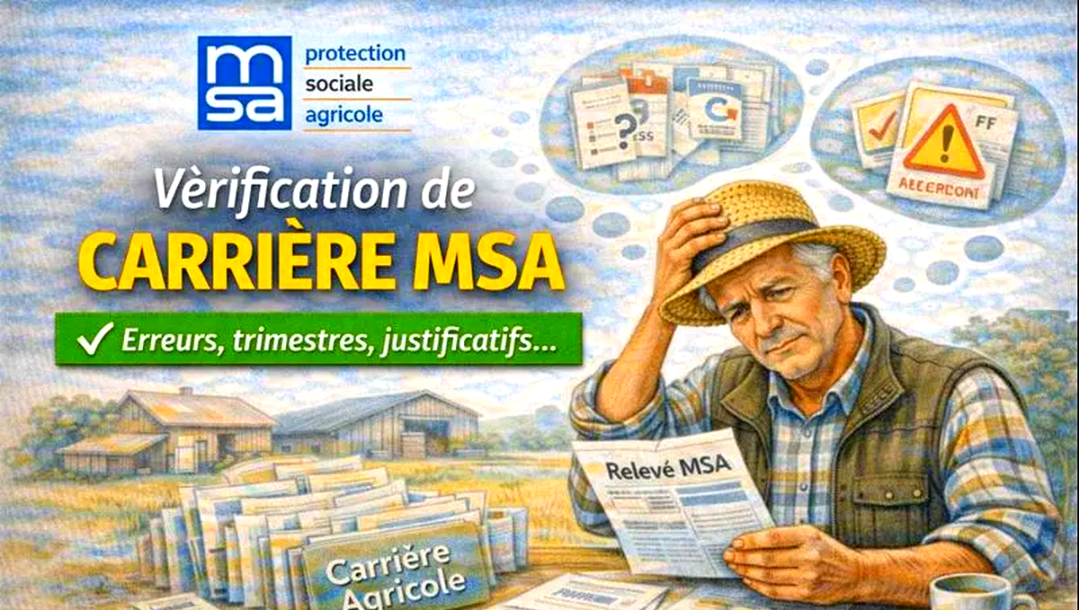 Vérification de carrière MSA : sécuriser ses droits à la retraite